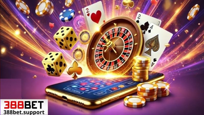 Kinh nghiệm cá cược live casino 388bet
