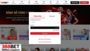 Hướng dẫn đăng nhập 388bet chi tiết