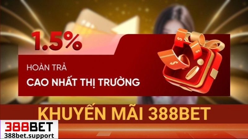 Thông tin tổng quan về khuyến mãi 388bet